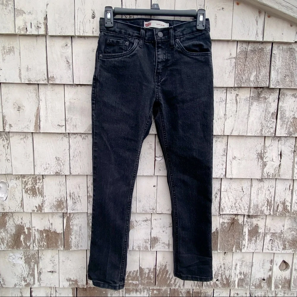 Levi’s 511 Slim Black Faded  Jeans